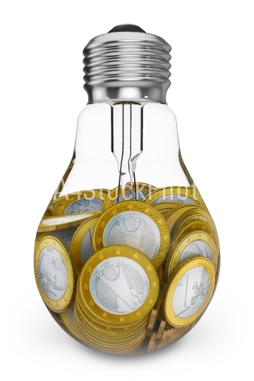 coins and lamp