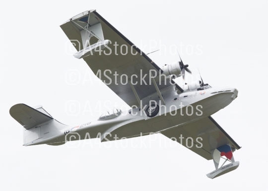LEEUWARDEN, NETHERLANDS - JUNE 11: Consolidated PBY Catalina in 