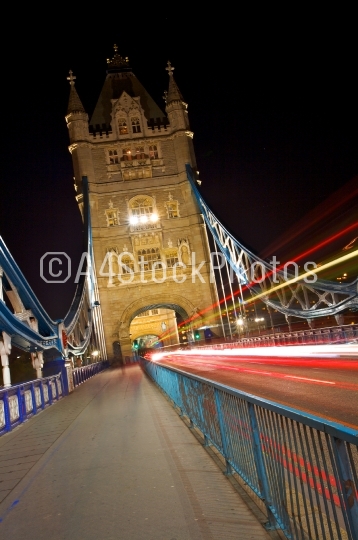Tower Bridge at night 