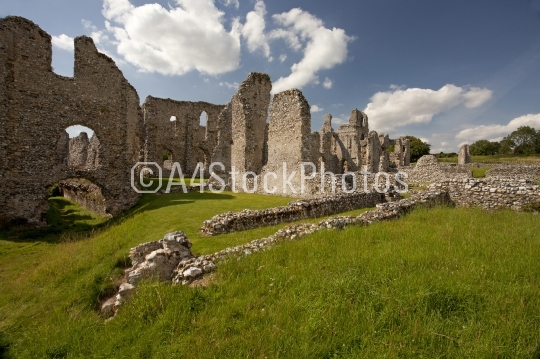 Castle Acre Priory ruins