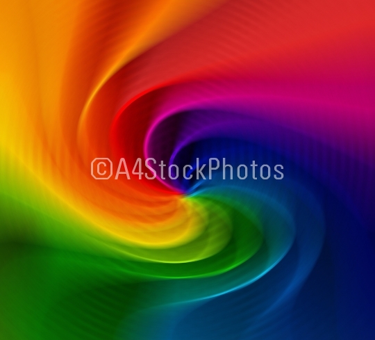 Colorful spiral vortex blur abstraction background