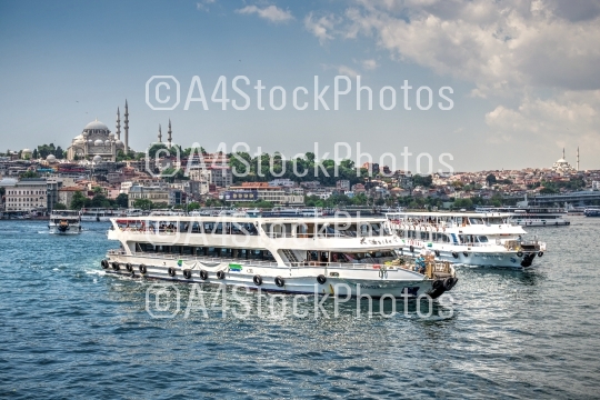 Ferry services in Istanbul, Turkey
