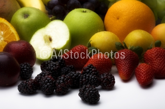 Fresh fruit, close up