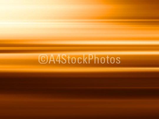 Horizontal orange motion blur abstcrat background