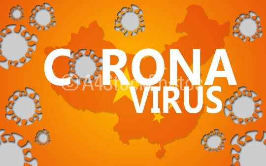 Wuhan coronavirus 2019-nCoV concept