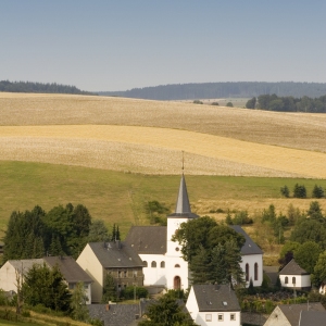 A country village in the Hunsruck region of Germany