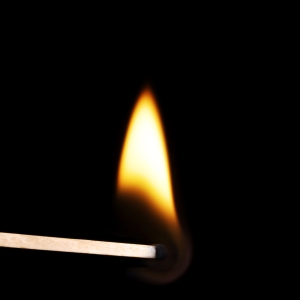 A match flame