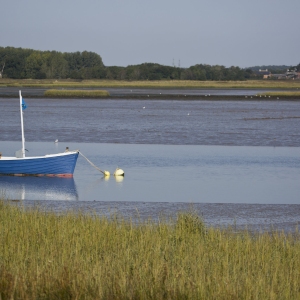 A view of the River Alde Estuary downstream of Snape Maltings