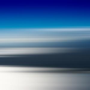 blurred blue landscape