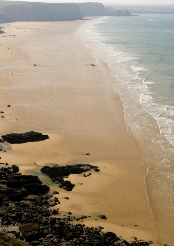 Watergate Bay in Cornwall