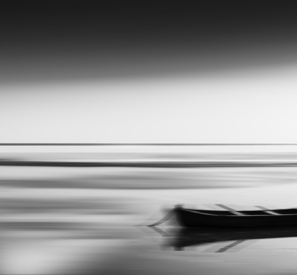 Blurred boat