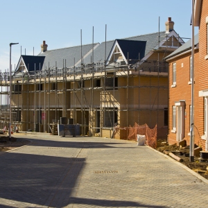 A new development of affordable homes