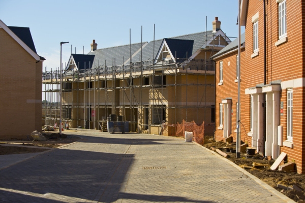 A new development of affordable homes