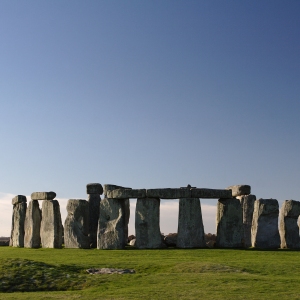 The stonehenge ancient monument on Salisbury Plain