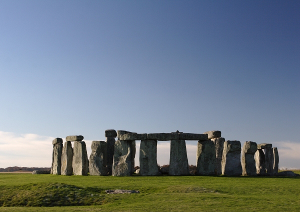 The stonehenge ancient monument on Salisbury Plain