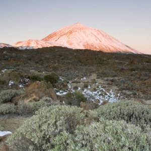 Sunrise over El Teide in Tenerife