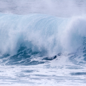 Big waves on a beach