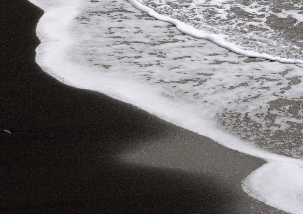 Black beach in Tenerife