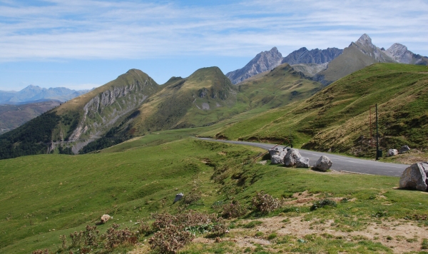 An alpine road