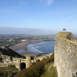 Overlooking Scarborough in North Yorkshire