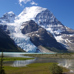 A view of Lake Louise in Banff National Park in Canada