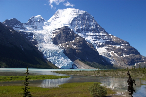 A view of Lake Louise in Banff National Park in Canada