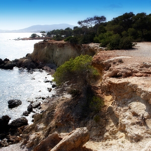 A rocky mediterranean coast