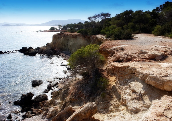 A rocky mediterranean coast