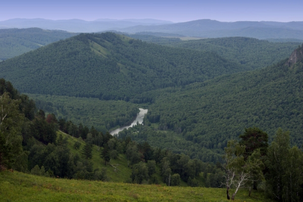 A river in a remote mountainous region