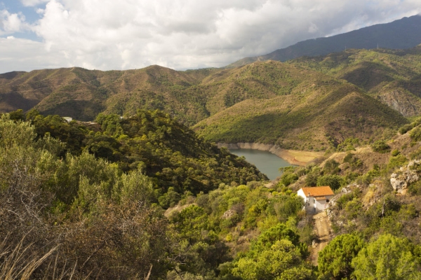 The Andalusian mountains near Istan