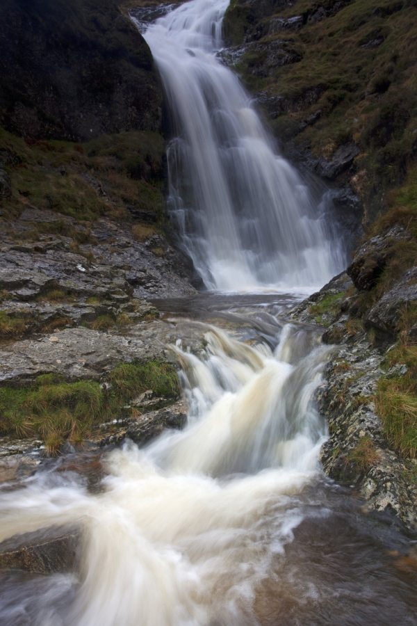 Moss Force waterfall in the Lake District