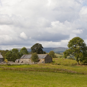 A welsh hill farm undergoing refurbishment