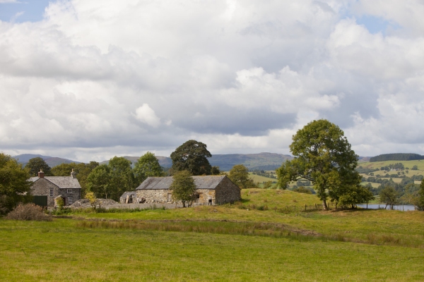 A welsh hill farm undergoing refurbishment