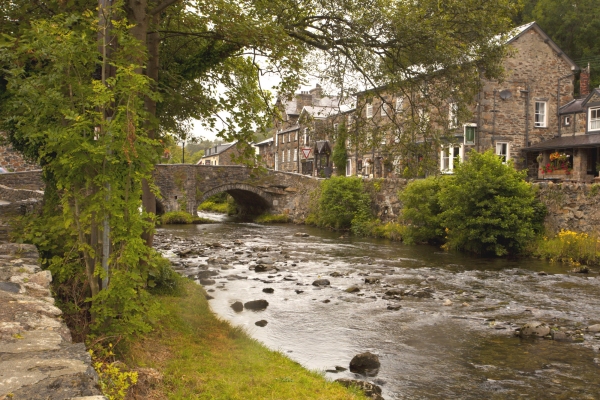 The river at Bedgellert in Snowdonia, Wales