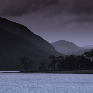 Evening over Buttermere Lake in the Lake District