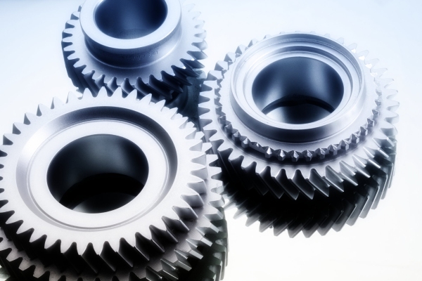 3 Gear cogs of different sizes