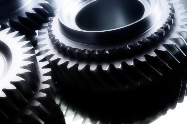 Close up image of some gear cogs