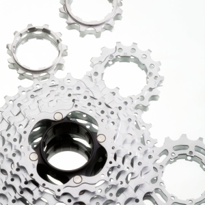 Bicycle chain gear cogs