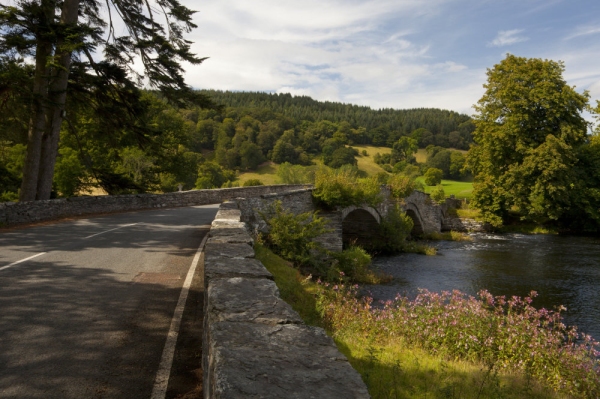 The River Dee in Mid Wales, a few mies downstream of Bala