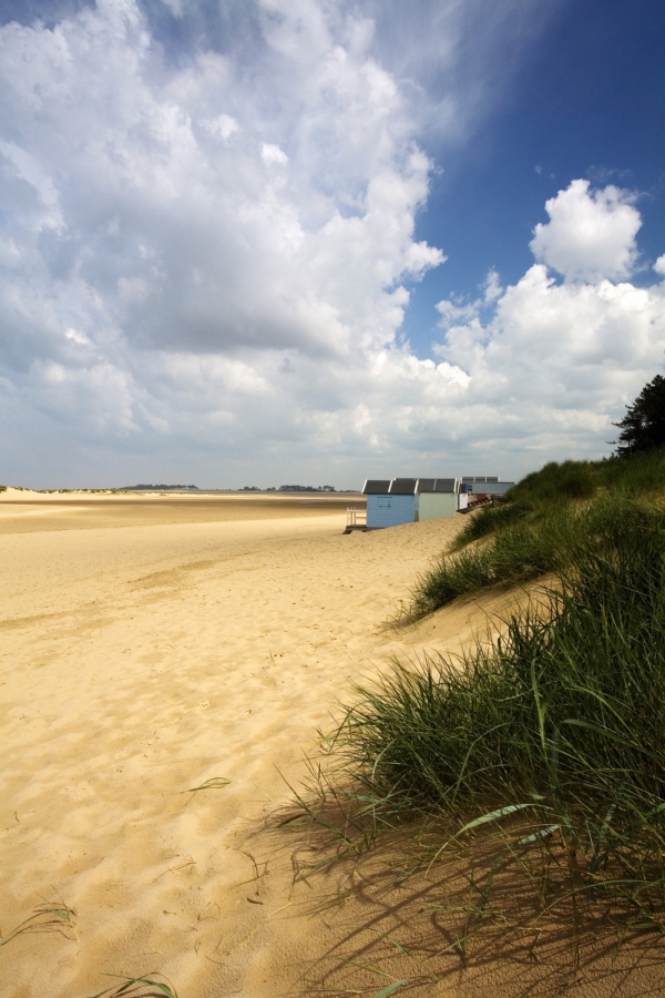 Beach huts at Holkham Bay