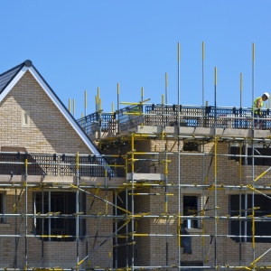 New houses nearing completion