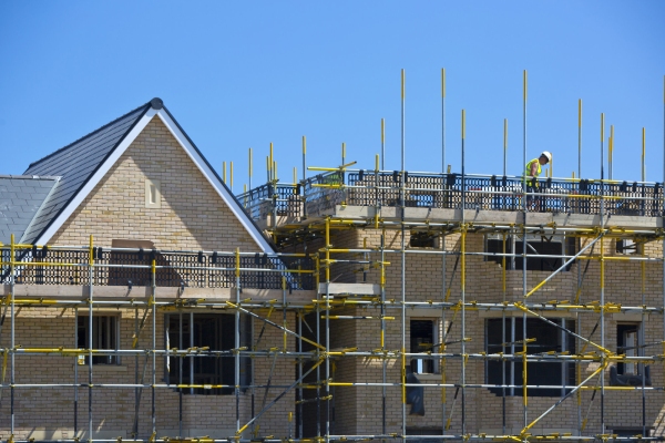 New houses nearing completion