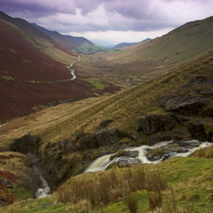 Newlands pass in the English Lake District