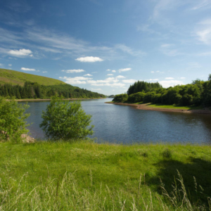 Talybont reservoir in South Wales