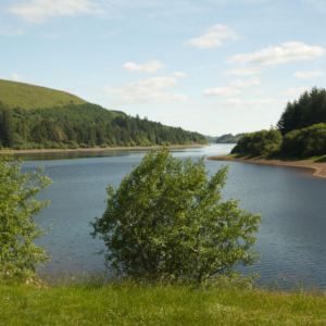 Talybont reservoir in South Wales