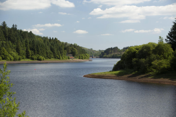 Talybont reservoir in South Wales